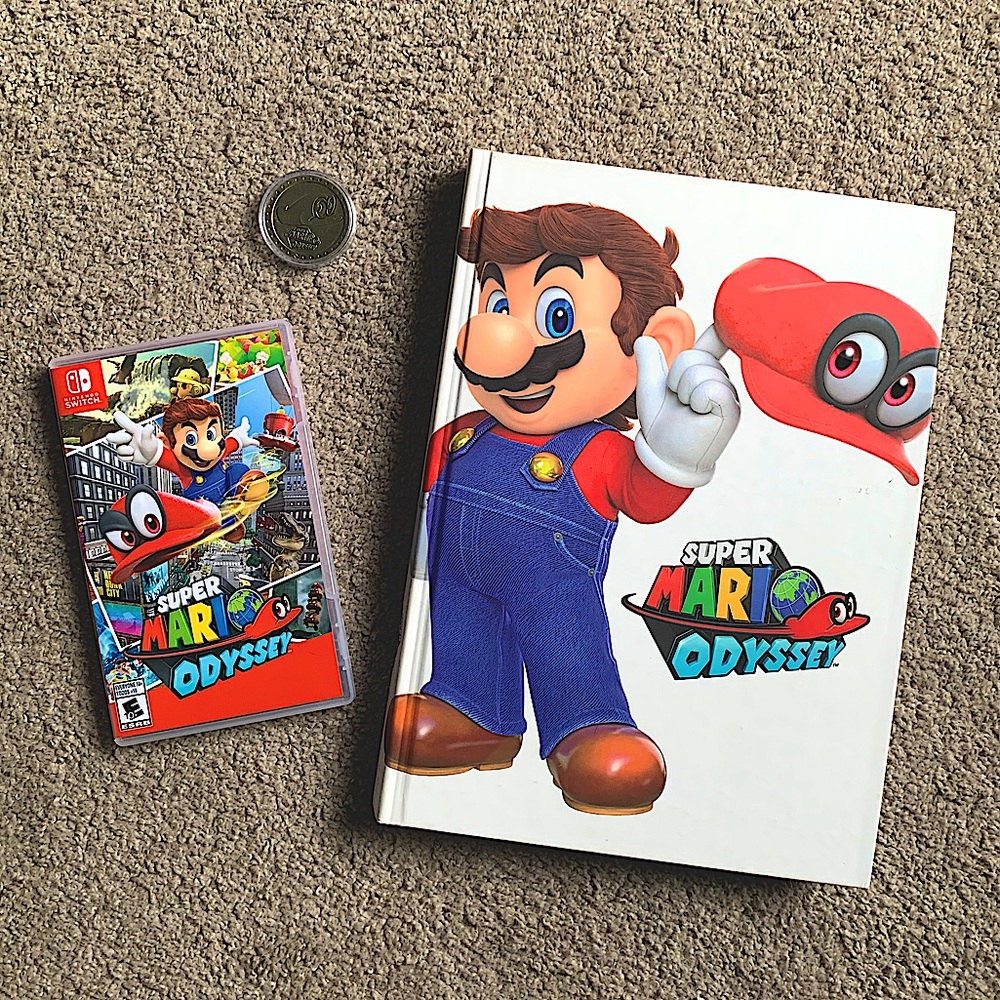 Mario Odyssey Switch Game Bundle